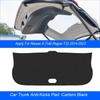 Car PU Leather Mat Anti-kick Cushion Trunk Weather Dustproof Tailgate Sticker For Nissan X-TRAIL Rogue T31 T32 T33 2008-