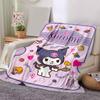1pc Kuromi's Sweet Adventure Blanket, Soft Warm Throw Blankets, Living Room, Travel, Camping, Car Blankets, Beach, Office Naps, Suitable for All Seaso