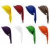 Solid Color Dwarf Christmas Hat Soft Pixie Headwear Funny Gnome Hats  Christmas Festive