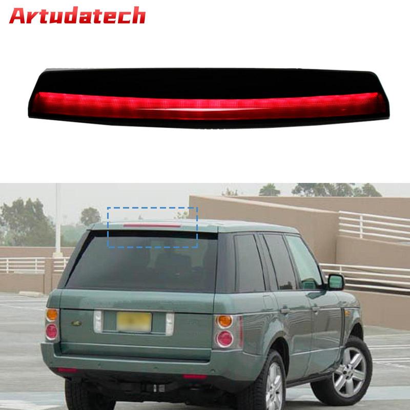Artudatech High Mount Stop Light Brake Lamp Black XFG000040 For Land Rover Range Rover