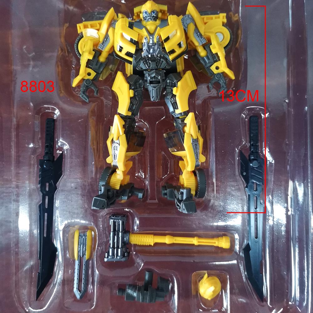 Transformation Toys Yellow Bee Hornet Warrior Movie Action Alloy Figure Robot Beetle Deformation Model Gifts BAIWEI TW1025 SS49 Kid Friendly