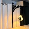 Soft Glow Reading Light Ghost Bookshelf Light, Decorative Library Lantern, Vintage Fantasy Book Nook Lamp, Magic Magical Lantern for Bookworms,
