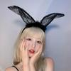 1PC Lace Cosplay Makeup Cosmetic Hair Accessories Hair Hoop Lovely Rabbit Ear Headband