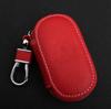 1x Universal PU Leather Auto Car Truck Smart Remote Key Holder Fob Bag Case Red