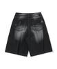 MAINBOOTH Painter Denim Shorts(Black)