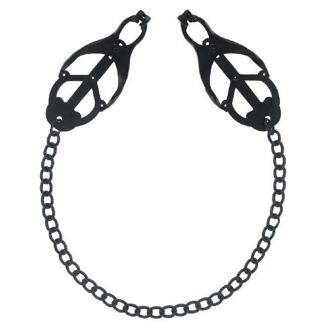 Silver/Black Metal Nipple Clamps Massager Sex Toys For Woman Fetish BDSM Breast Nipple Clips Sex Products For Couples Adult Game