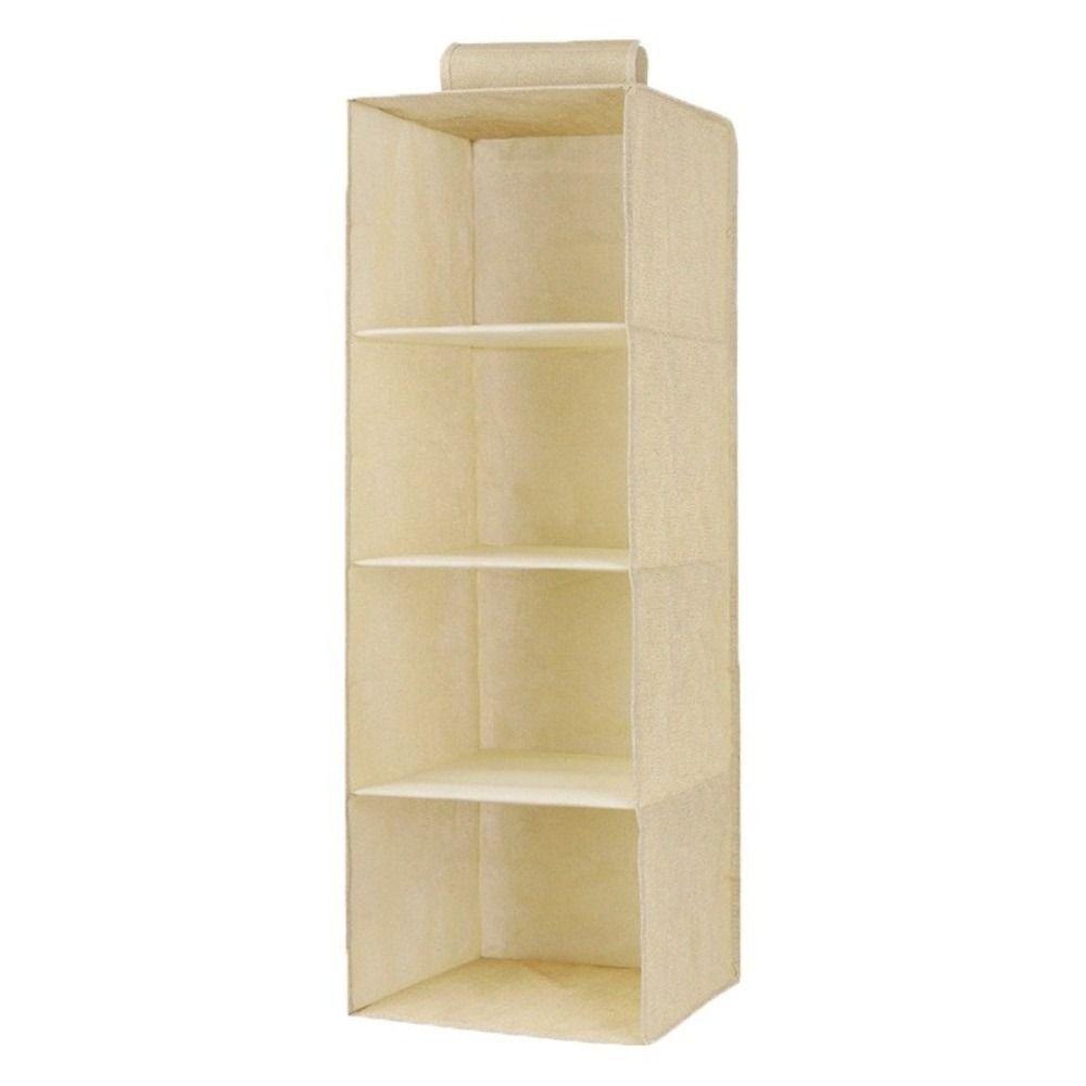 Cotton Hanging Storage Pouch Space Saver Clothes Organizer  for Household Closet Container