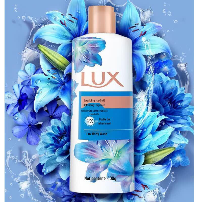 lux Shimmering Ice Cool Refreshing Fragrance Shower Gel
