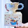 High Looking Puppy Rabbit Mug Couple Ceramic Drink Water Cup To Give Girls Birthday Gift Office Coffee Cup