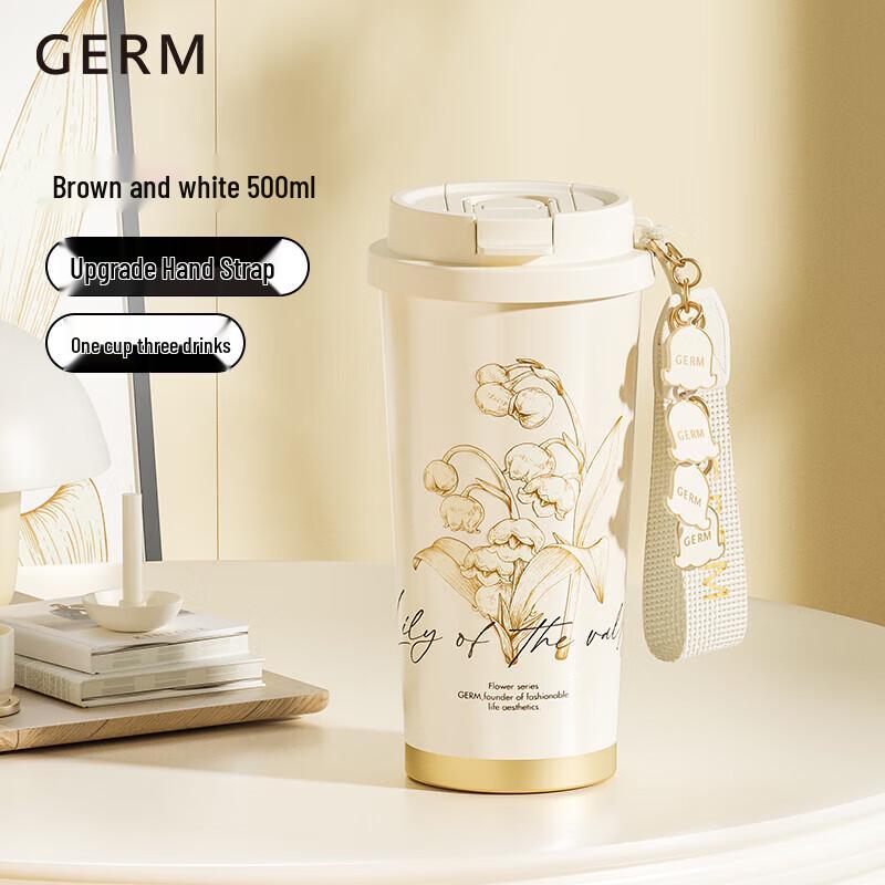 Germ Portable 316 Stainless Steel Insulated Coffee Mug
