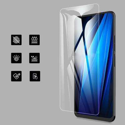 HD Gehärtetes Glas für Tecno Pova 5 Free Fire, 9H Klarer Displayschutz für TECNO Pova5 Free Fire, 2.5D Schutzfolie für die Vorderseite