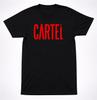 Cartel Band Logo T-Shirt Pop Punk Emo Alternative Music Classic Black Tee