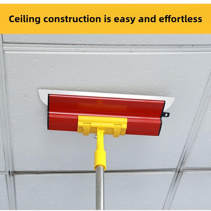 Multi Functional Stainless Steel Scraper Floor Plastering Trowel Interior Walls Renovation Putty Scraping Leveling Tool Set