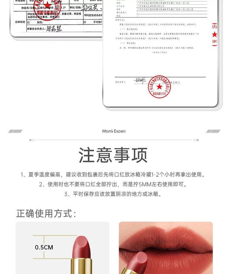Mommy Expert Lipstick Mist Matte Lipstick