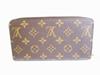 Authentisches LOUIS VUITTON Monogramm Love Lock Leder Runder Reißverschluss Zippy Portemonnaie #7763 Generalüberholt
