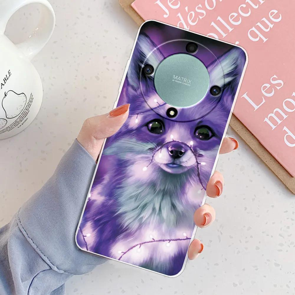 

For Honor Magic5 Lite 5G Case Magic 5 Lite Cover Clear Soft Silicone Phone Case Fundas For Huawei Honor Magic 5Lite Coque Bumper Magic 5 Lite 5G