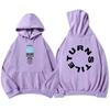 TORNACQUISTO MAI ABBASTANZA FELPA DA PALCO Hip Hop Unisex Streetwear Manica Lunga Pullover Casual con Cappuccio Stampa Grafica Merch Sudaderas