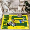 Quadratische Teppiche mit brasilianischen Fußballstars sind eine großartige Wahl für Wohnzimmer, Schlafzimmer, Heimdekoration und als Geschenke.