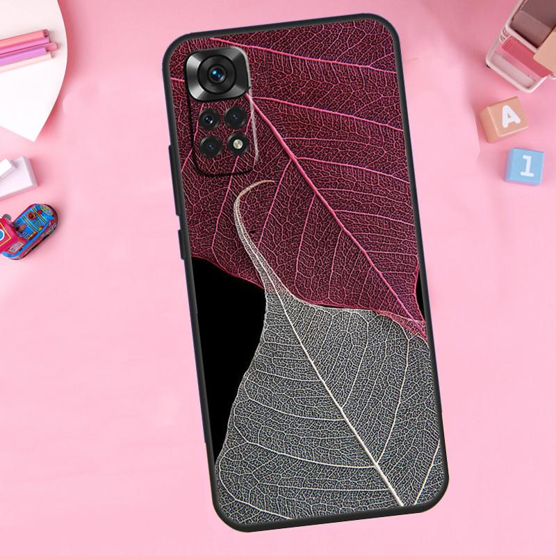 Colorful Leaves For Xiaomi Redmi Note 14 13 10 11 12 15 Pro Plus Phone Case For Redmi 15C 13C 12C 10C 14C 15