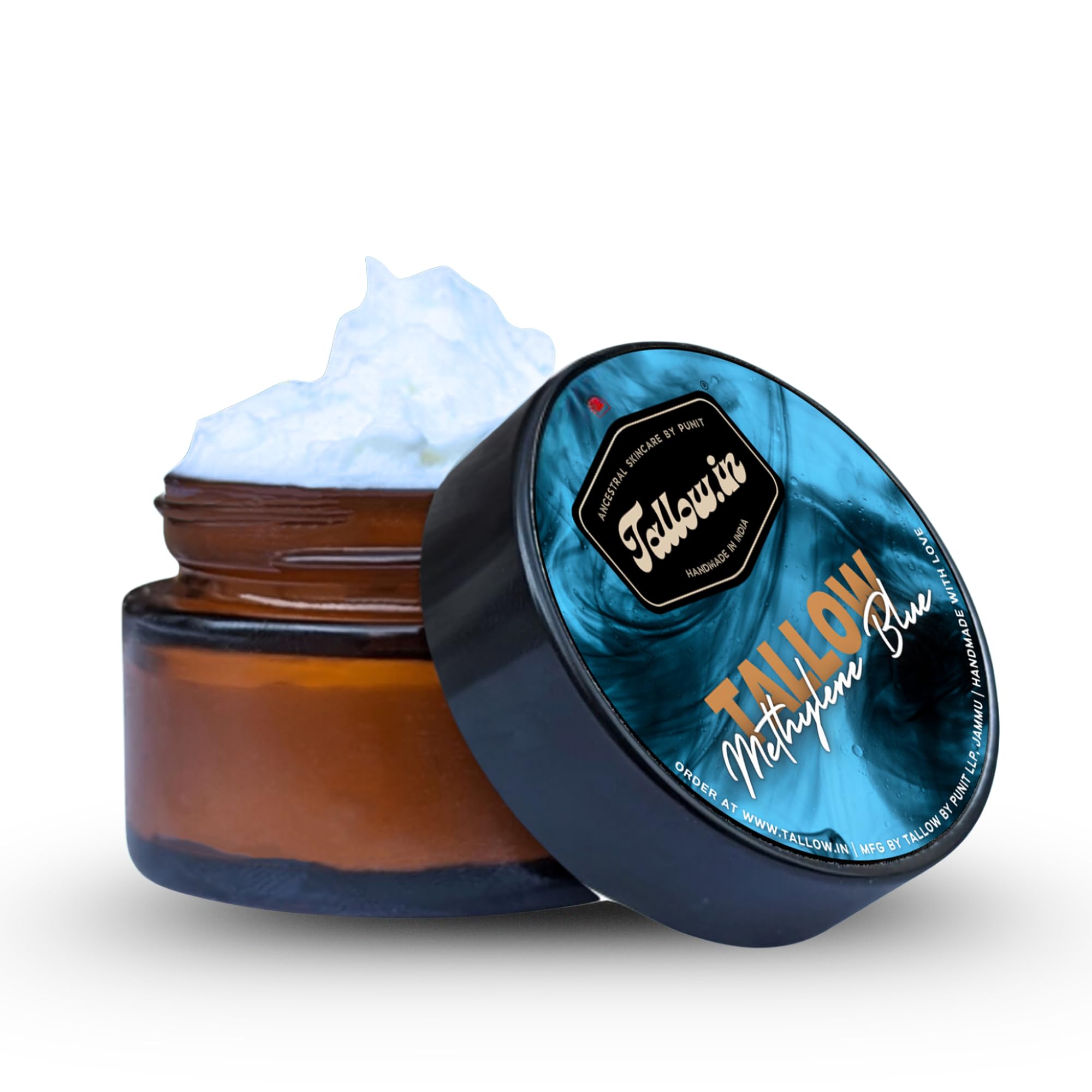 Tallow.In Methylene Blue Skin Balm