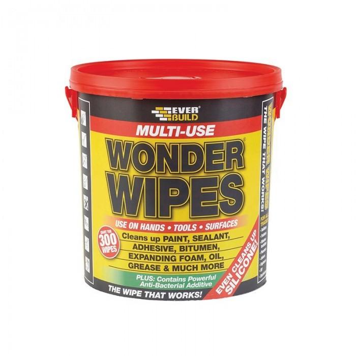 Pertemba Fr - Health & Beauty Tropical Rain Forest Everbuild Sika Wonder Wipes Tub Of 300