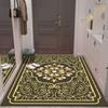 European Style Entrance Door Mat Bedroom Door Anti Slip and Absorbent Bathroom Floor Mat Bathroom Door Mat