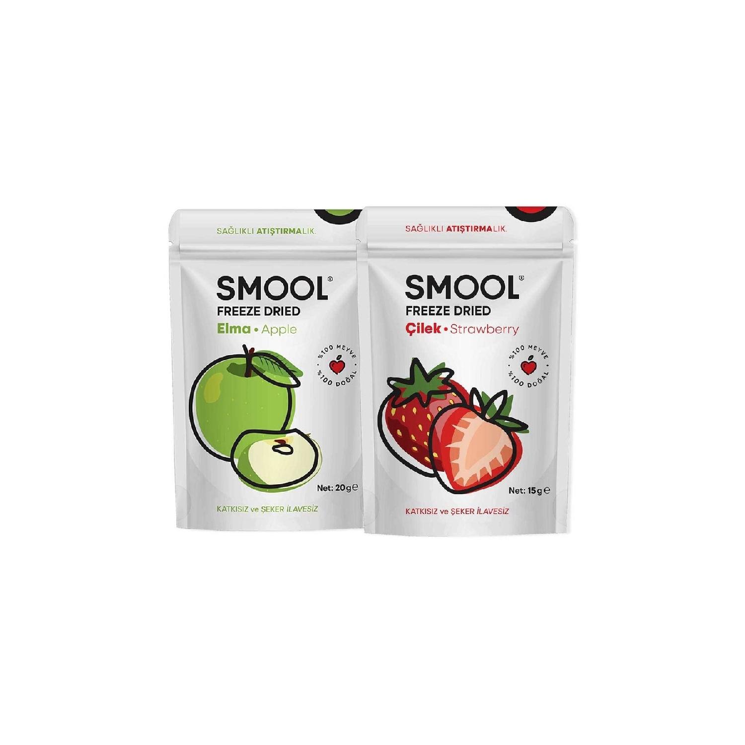 

Freeze Dried Set Of 2 Strawberry - Apple (freeze Dried) - Freeze Dry Set Of 2