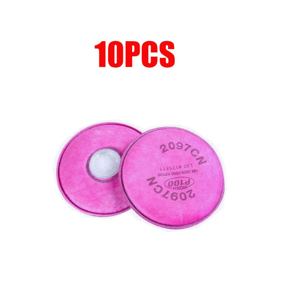 Dust Mask Accessory 2097/2091 Painting Spray Carpenter Industry Particulate P100 Filter For  6200 7502 Series Gas Mask Filter