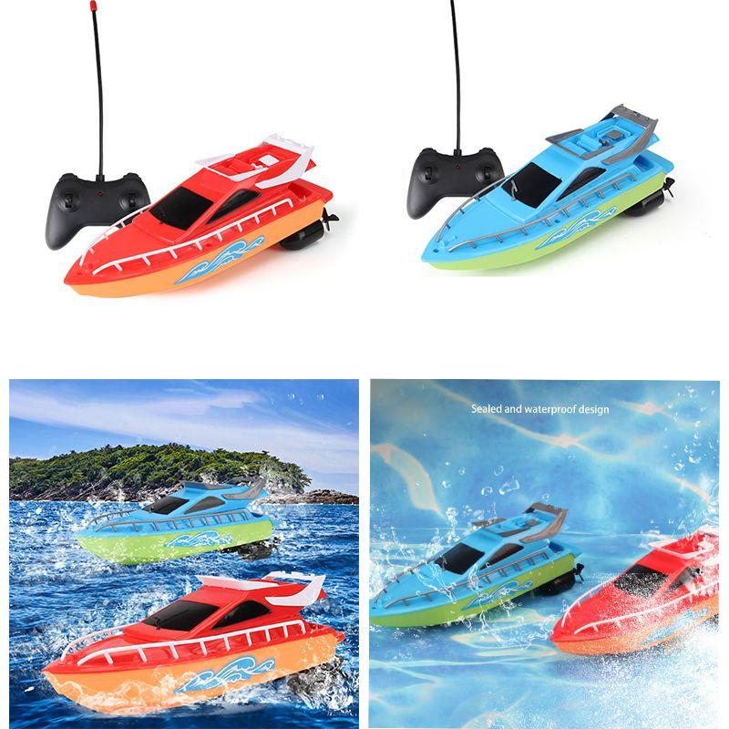 High-speed Wireless Remote Control Speedboat Water Boat Toy Children's Gift For Intellectual Development And Hand-eye Coordination