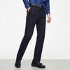 Youngor Men's Deep Blue Business Casual Trousers VCDP329979FWA