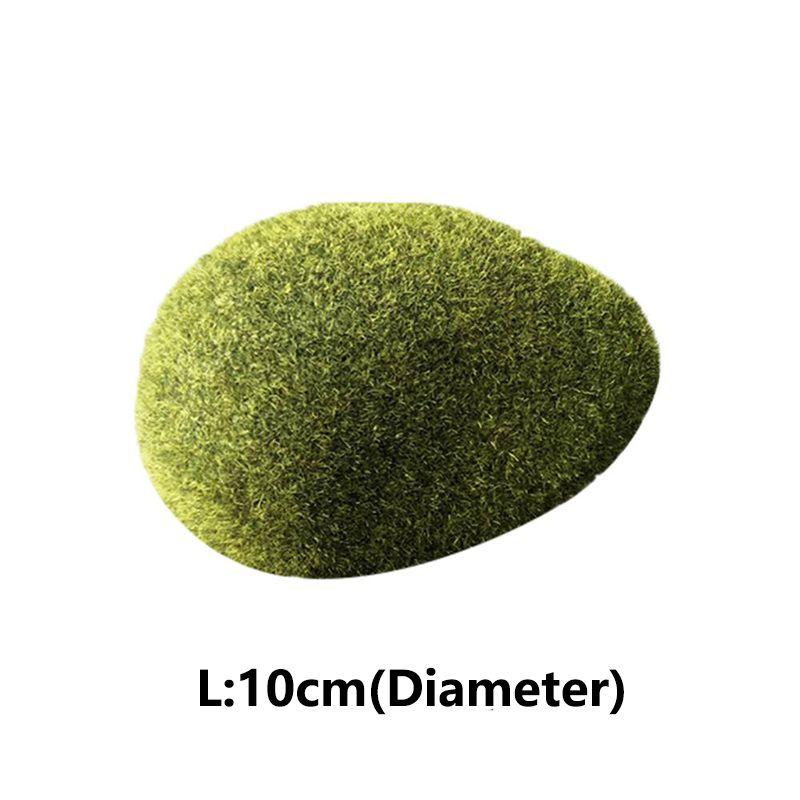 Elegant Moss Ball Artificial Grass Turf For Lasting Micro Landscape Decoration