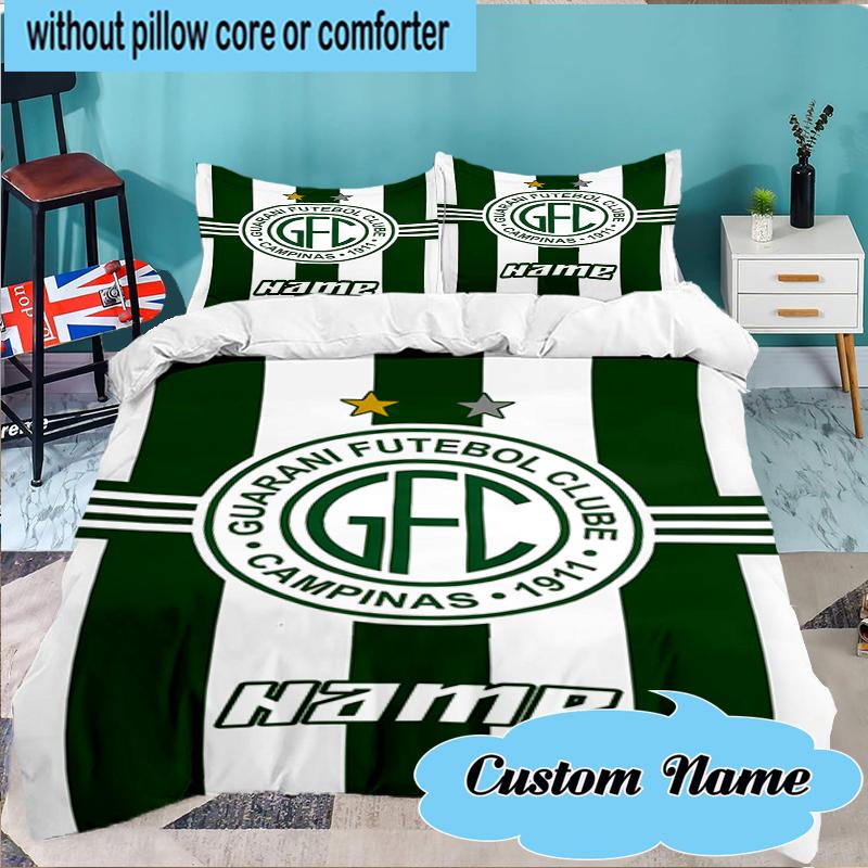 Custom Name Guarani Crest Design Bedding Set 3pcs, Bedding Set Including 1pc Duvet Cover And 2pcs Pillowcases for Bedroom, Dormitory Gift