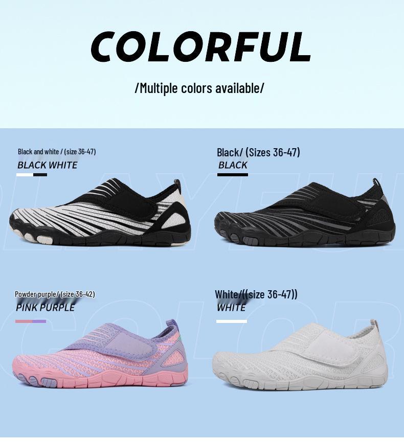 Cross-Border Anti-Slip Barefoot Shoes for Canyoning, Diving, Swimming, Wading, Beach, Fitness, and Mountaineering