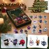 2D Acrylic Keychain Christmas Advent Calendar Box Gift