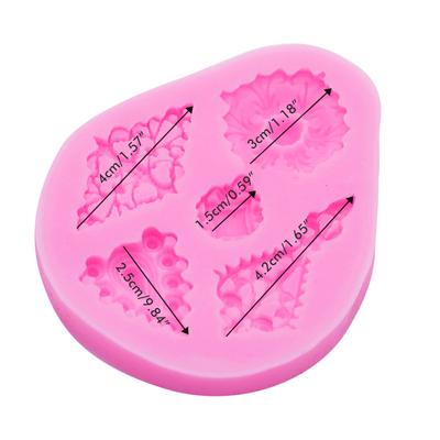 Silicone Jewelry Mold Silicone Baking Fondant Molds for DIY Making Candy Chocolate Jelly Baking Tool