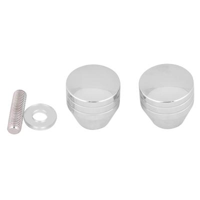 Aluminiumlegierung verchromt Zuggriff Knopf für Zuhause Badezimmer Dusche Glastür Beschläge #2