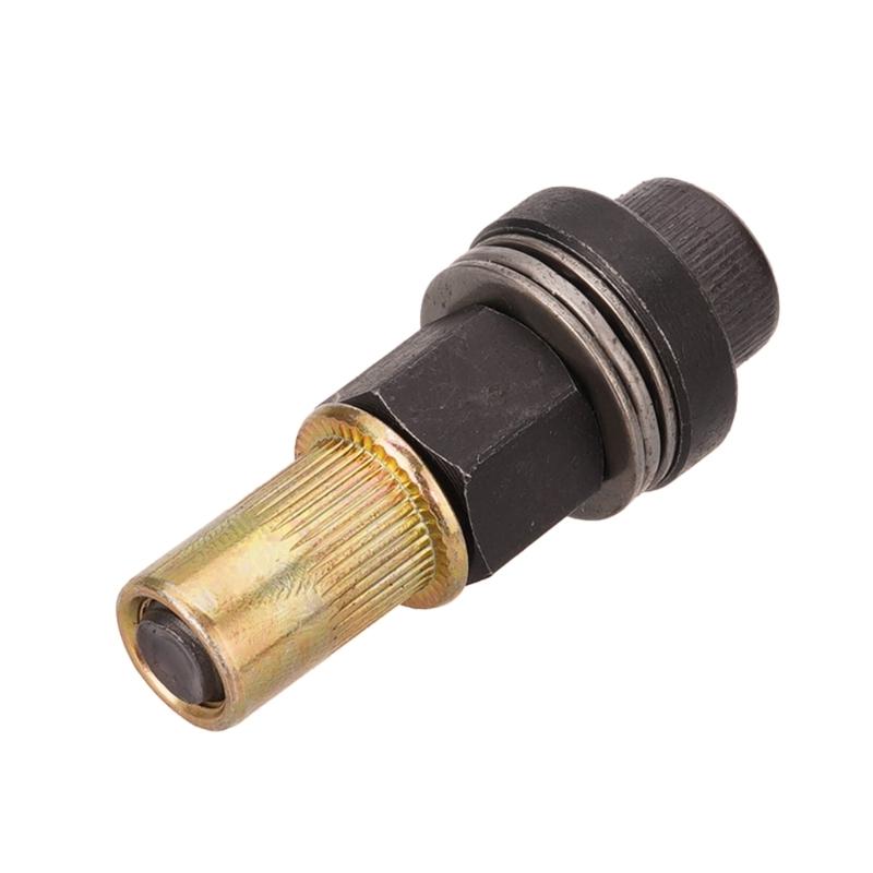 6pcs/set Efficient Nut Set Hand Nut Tool Replacement Mandrel Head Set 6 Different Attachments Suitable for Assembly Need