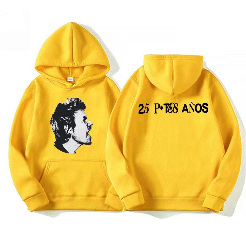 Album Pullovers Men Women Vintage High Street Hip Hop Hoodies Casual Fleece Bodywarmer Sweatshirts