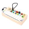 Wooden Cartoon Animal Calling Piano Toy Electronic Piano Switch Activity Board Educational Toy
