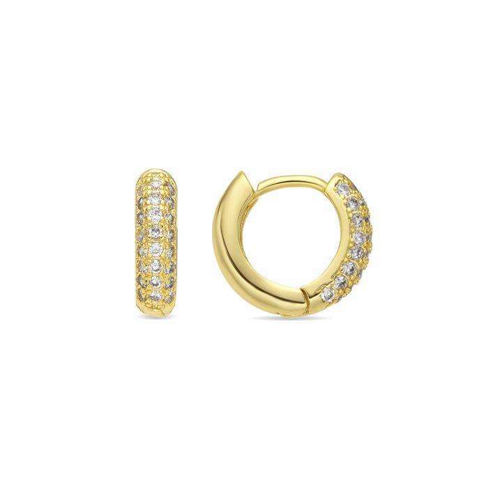 Boucles d'oreilles - LUXENTER - Krax - Or 18k - Élégantes - Finition soignée