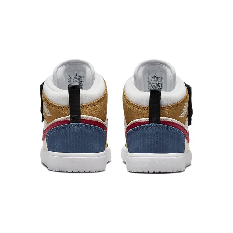 Jordan Air Jordan 1 Mid Alt SE Trendy Slip Resistant Cushioning Abrasion Resistant Mid top Vintage Basketball Shoes DR6962-100