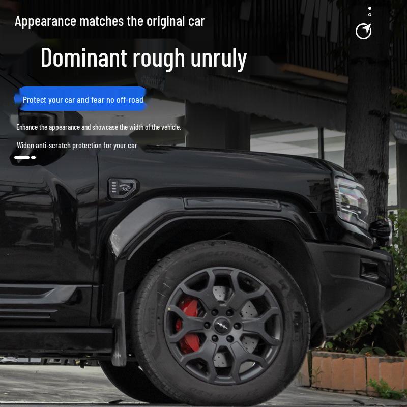 Equation Leopard 5 Wide Fender Flares & 3D Anti-scratch Door Panels - Off-road Exterior Upgrade Kit.