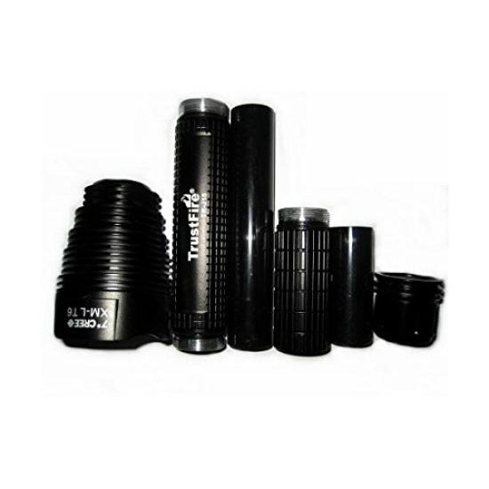 TrustFire Flashlight Imported from Manufacturer [8000 Lumens] TR-J18 7-Core (XM-L T6) Directly