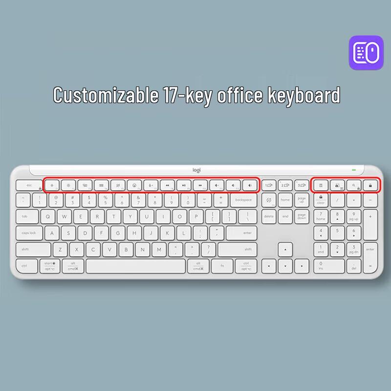 Logitech K950 Ultra-Slim Multi-Device Wireless Bluetooth Keyboard