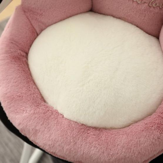 1pc Plush Cushion Soft Cotton Cartoon Comfortable Indoor Cushion Non-slip Breathable Floor Cushion