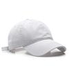 12 Color Korean Style Japanese Style Washed Curved Brim Cotton Peaked Cap For Men Solid Color Women's Sun Protection Sunshade Baseball Cap