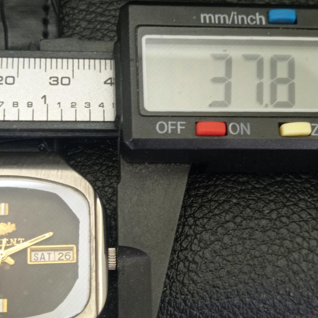 ORIENT AUTOMATIC 46941 JAPAN MENS VINTAGE ORIGINAL DIAL WATCH a703454-1