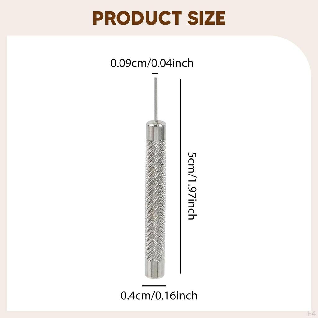 20 Pieces Watch Band Pin Punches Watchmaker Repair Tools Link Removal