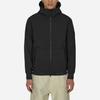 STONE ISLAND Soft Shell Hooded Jacket Black Men Outerwear 7715Q0122-V0029