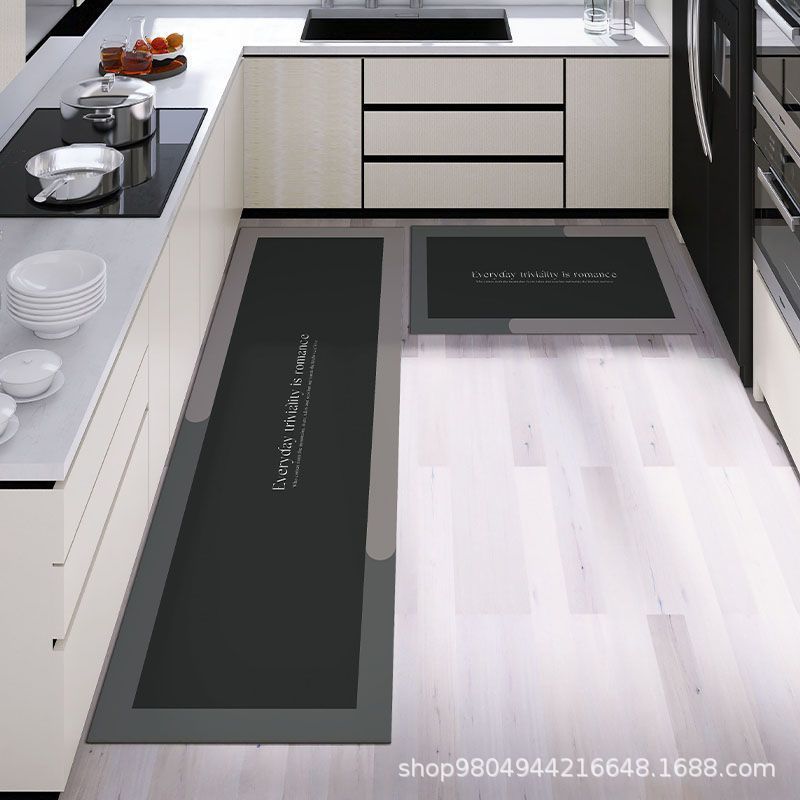 Diatom Mud Floor Mat For Kitchen, Non-Slip And Oil-Proof Foot Mat For Household Wiping, Leave-In Absorbent Carpet Can Be
